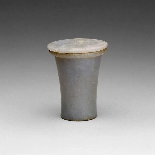 Ointment Jar with Lid, Egypt, Middle Kingdom, Dynasty 12 (about 1976-1794 BCE)