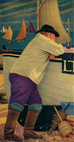 The Old Fisherman, 1903. Artist: Joseph Edward Southall