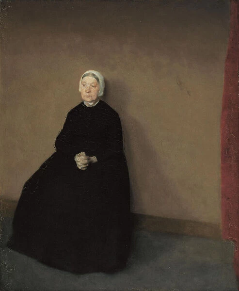 An old woman, 1886