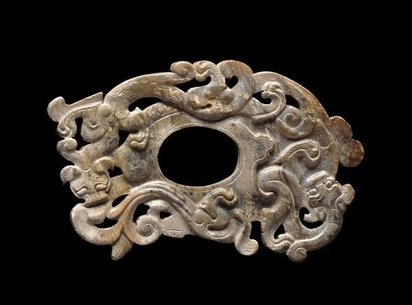 Pendant in Form of an Archers Ring, Western Han dynasty (206 B. C. -A. D. 9)