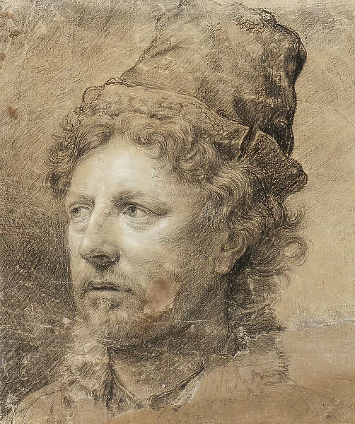 Portrait of the artist Anthonie Waterloo, c17th century. Creator: Bartholomeus van der Helst