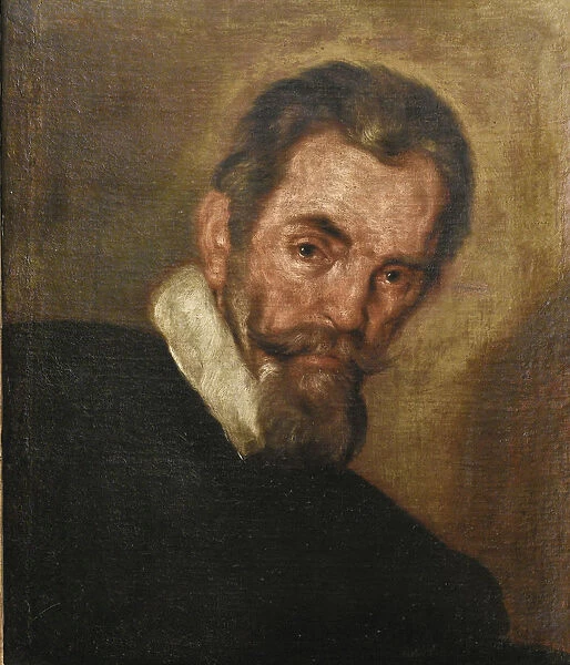Portrait of the composer Claudio Monteverdi (1567-1643). Artist: Strozzi, Bernardo (1581-1644)