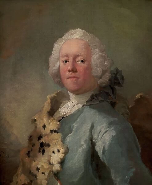 Portrait of Count Jorgen Scheel, 1748-1751. Creator: Carl Gustaf Pilo