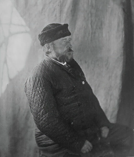 Portrait of the explorer Adolf Erik Nordenskiöld taken in connection with the Vega... 1878-1880. Creator: Unknown