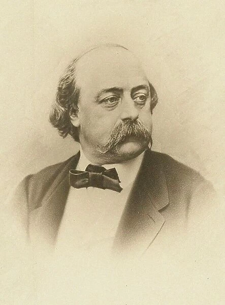 Portrait of Gustave Flaubert (1821-1880), ca 1867. Creator: Nadar, Gaspard-Félix (1820-1910)