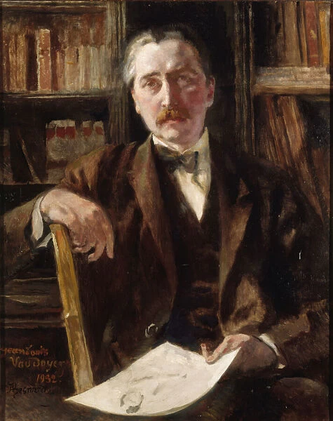 Portrait of Jean-Louis Vaudoyer (1883-1963), 1932. Creator: Besnard