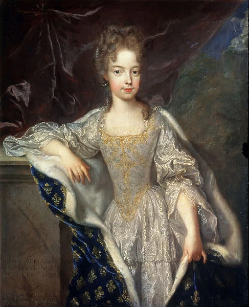 Portrait of Marie-Adelaide of Savoy, 1697. Artist: Francois de Troy
