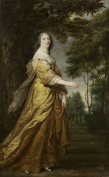 Portrait of Marie Louise Gonzaga (1611-1667), Queen of Poland, 1645