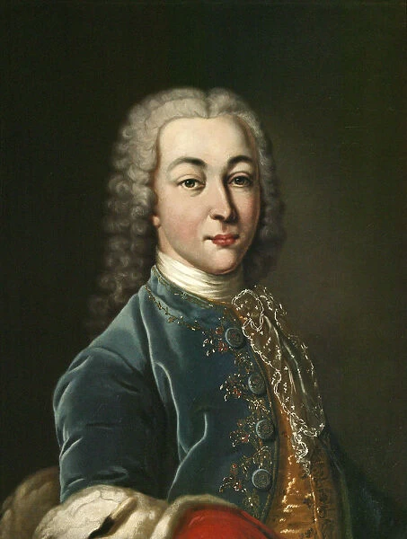 Portrait of the Poet Prince Antiokh Kantemir, (1708-1744), 1803