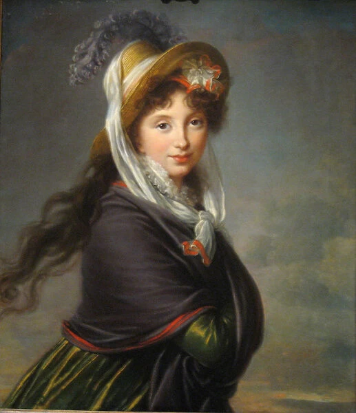 Portrait of Princess Irina Ivanovna Vorontsova, nee Izmaylova (1768-1848), ca 1797. Artist: Vigee-Lebrun, Marie Louise Elisabeth (1755-1842)