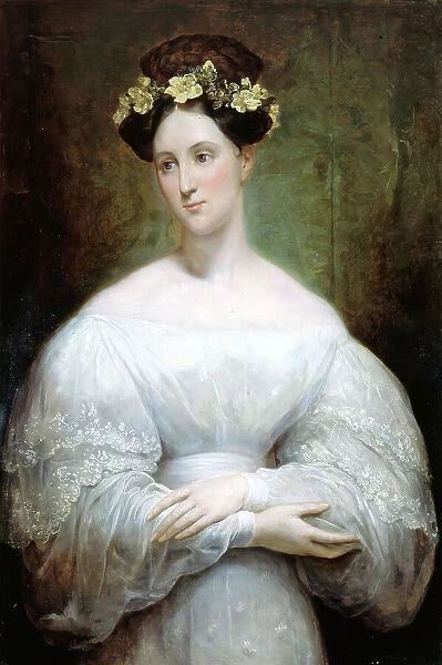 Portrait thought to be Princess Marie of Orléans, 1831. Creator: Ary Scheffer