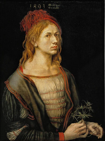 Self-Portrait, 1493. Artist: Durer, Albrecht (1471-1528)