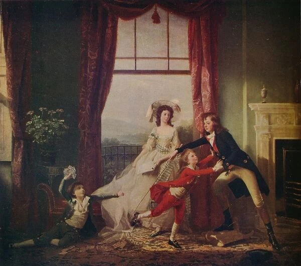 The Sitwell Family, c18th century. Artist: John Singleton Copley