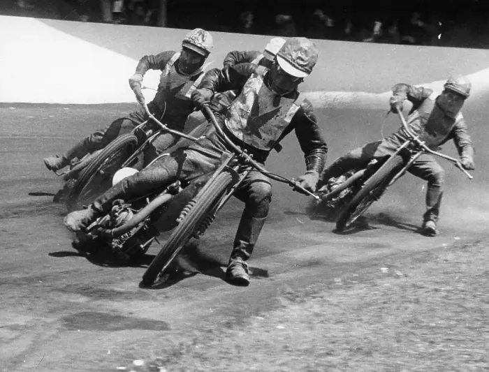 Framed Print : Exeter Speedway Print, c1952-c1953