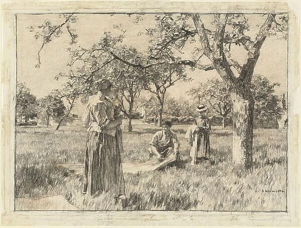 Spring, c. 1880. Creator: Leon-Augustin Lhermitte