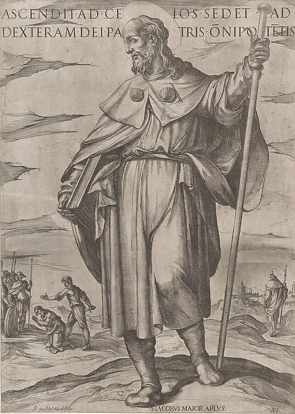 St. James Major, late 16th century. late 16th century. Creator: Antonio Tempesta