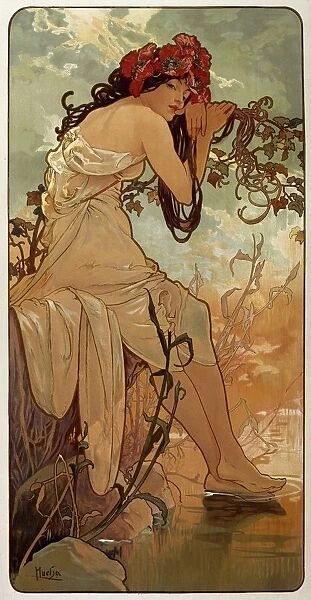 Summer, 1896. Artist: Alphonse Mucha