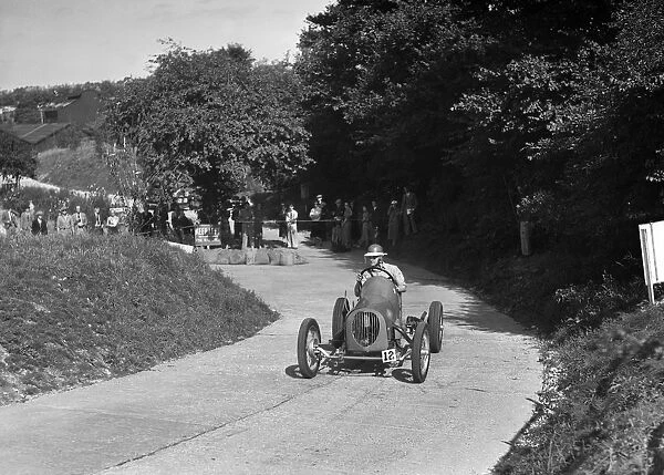 Sumner Special of RAC Sumner competing in the VSCC Croydon Speed Trials, 1937. Artist: Bill Brunell