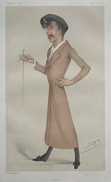 A Symphony (Whistler), 1878. Creator: Leslie Matthew (Spy) Ward (British, 1851-1922)