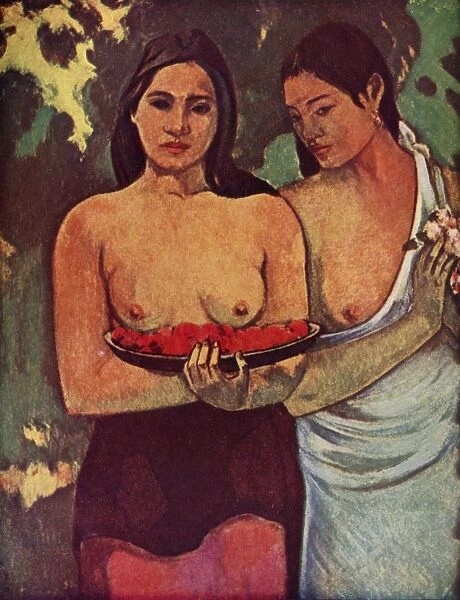 Tahitiennes Au Mango, 1936. Artist: Paul Gauguin