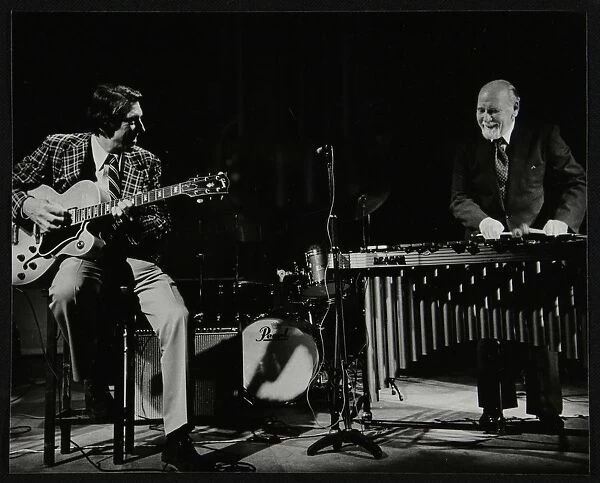 Tal Farlow (guitar) and Red Norvo (vibraphone), performing at Wallingford, Oxfordshire, 1981