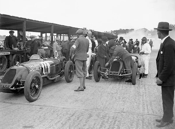 Talbot-Darracqs of Henry Segrave and Jules Moriceau, JCC 200 Mile Race, Brooklands, 1926