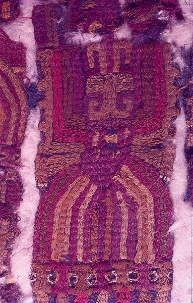 Textiles, Paracas Culture, Peru, 2015. Creator: Luis Rosendo