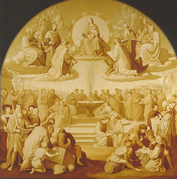 The Triumph of Religion in the Arts, Between 1829 and 1840