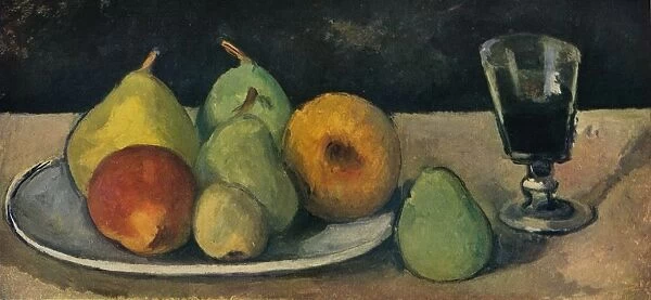 Verre Et Poires, 1879-80. Artist: Paul Cezanne