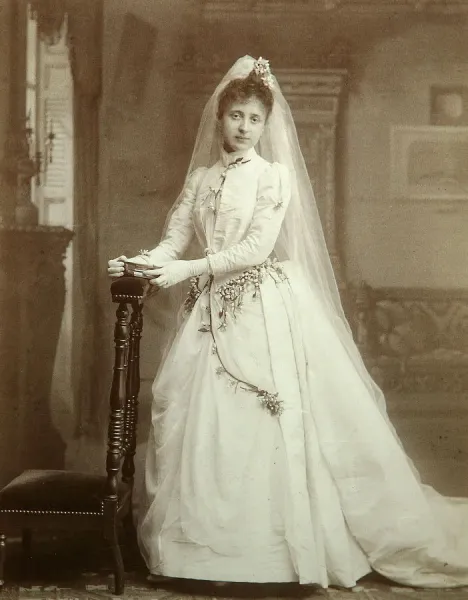 Wedding Portrait Print, 1880s State Museum of History, Art