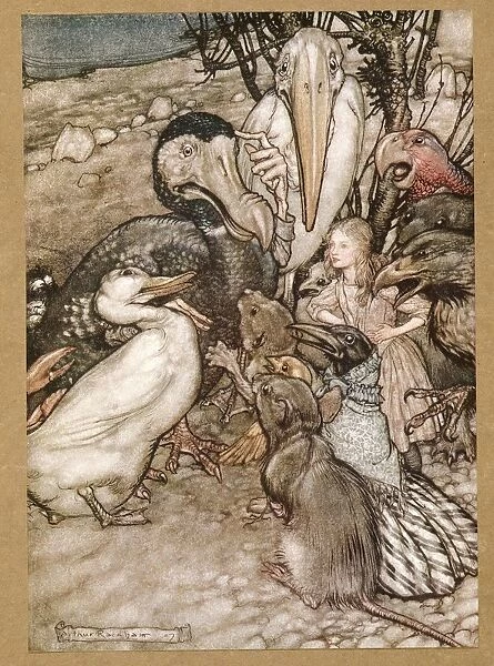 But who has won? from Alices Adventures in Wonderland, by Lewis Carroll, pub. 1907