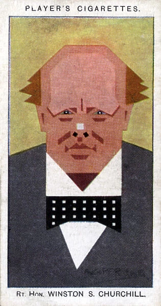 Winston Churchill, British Prime Minister, 1926. Artist: Alick P F Ritchie