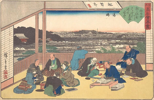 Yushima (Matsu Kane-ya), ca. 1840. ca. 1840. Creator: Ando Hiroshige