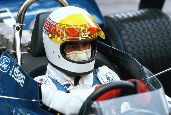 1971 Monaco GP. MONTE CARLO, MONACO - MAY 23: Jackie Stewart