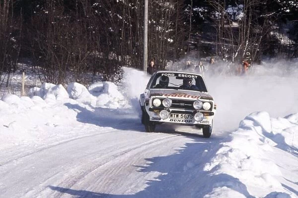 1978 World Rally Championship. Swedish Rally, Sweden. 10-12 February 1978