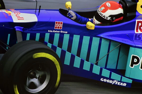 1997 San Marino GP. IMOLA, ITALY - APRIL 27: Johnny Herbert
