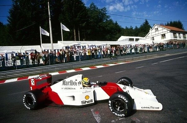 Belgian Grand Prix, Rd 12, Spa-Francorchamps, Belgium, 30 August 1992