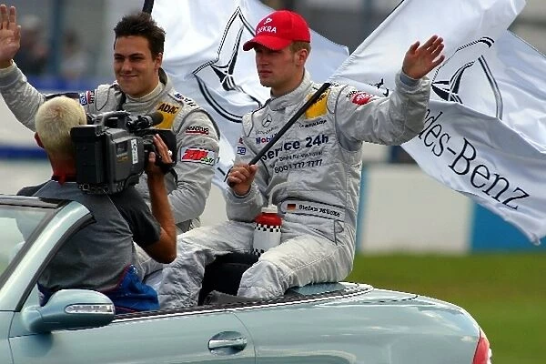 DTM: Gary Paffett and Service24h AMG-Mercedes teammate, Stefan Mucke