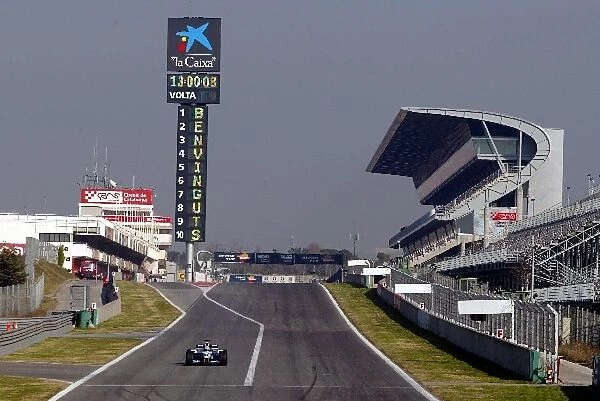 Formula One Testing: Marc Gene Williams BMW FW24