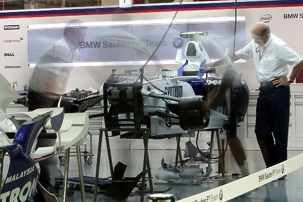 Formula One World Championship: BMW Sauber Garage