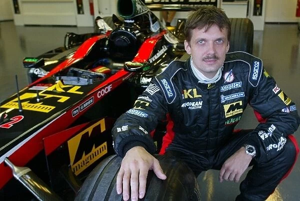 Formula One World Championship: Jirko Malcharek Minardi Test Driver and Member of the Slovak Parliament
