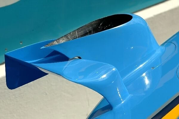 Formula One World Championship: Winglet detail on a Renault R23
