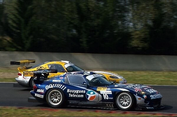 French GT Championship: Phillipe Alliot Chrysler Viper GTS-R finished in 10th place