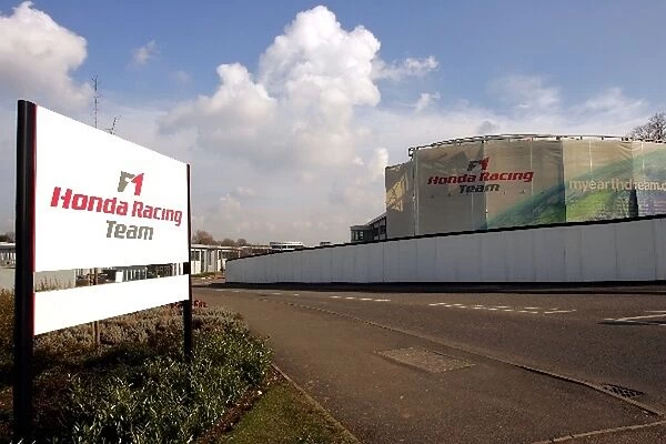Honda Racing F1 Team Factory: Honda Racing F1 Team factory entrance