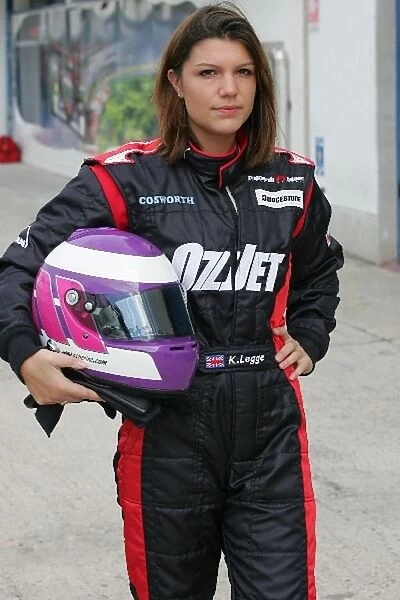 Minardi Testing: Katherine Legge, Minardi