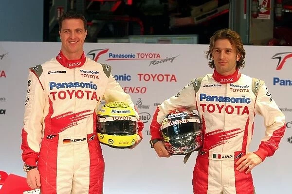 Toyota TF106 Launch: Ralf Schumacher Toyota and Jarno Trulli Toyota