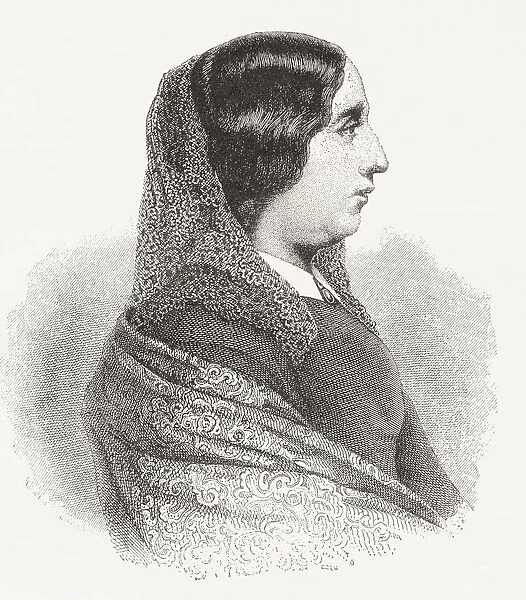Amantine (Also 'Amandine') Lucile Aurore Dupin, Baroness Dudevant, 1804 A