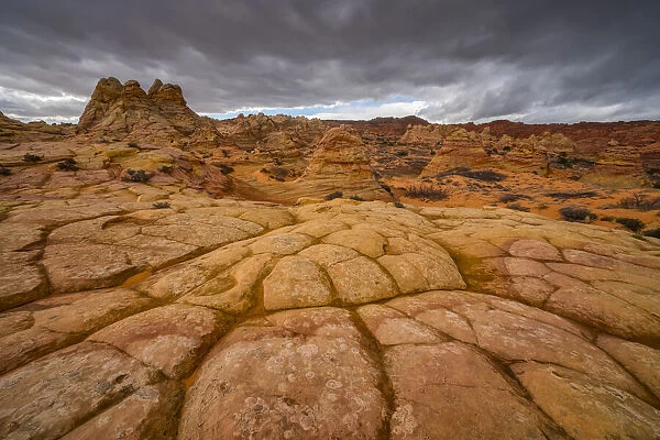 The amazing sandstone and rock formations of South Coyote Butte; Arizona, United States of America