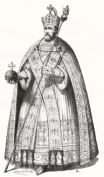 Charlemagne, C. 742 To 748