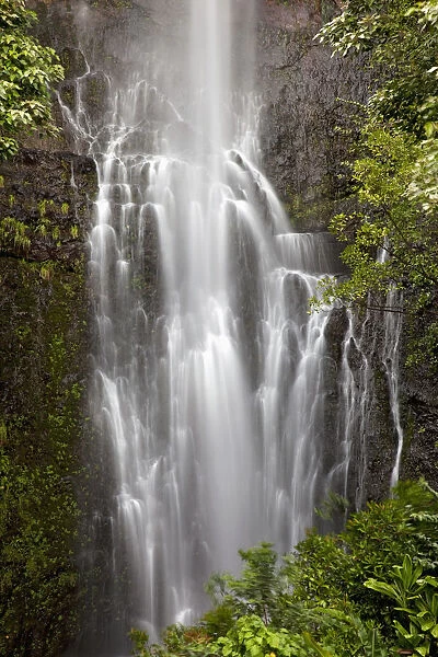 Hawaii, Maui, Kipahulu, Wailua falls
